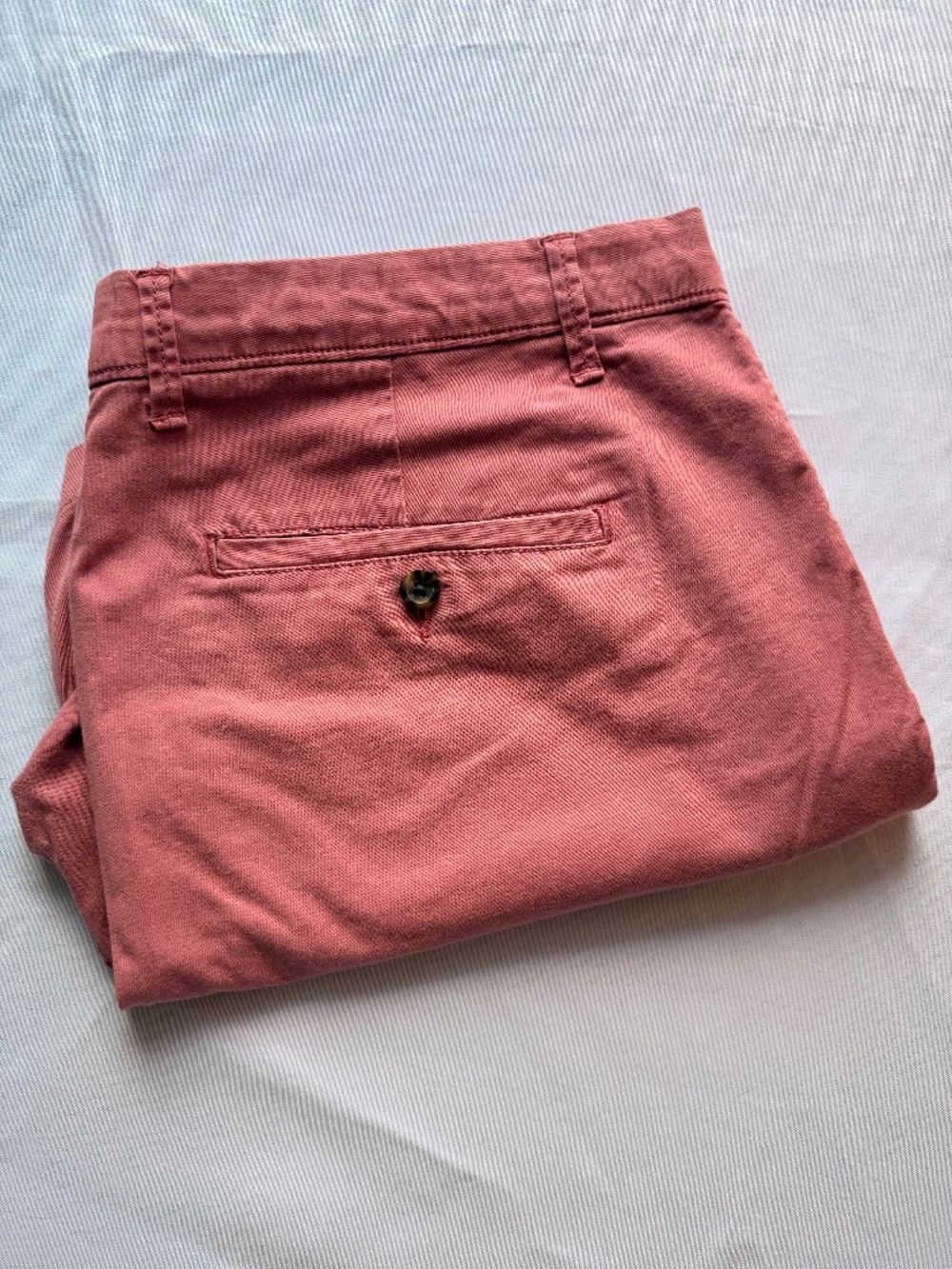 Goodfellow & Co Blue Flat Front Stretch Chino Shorts Mens 36